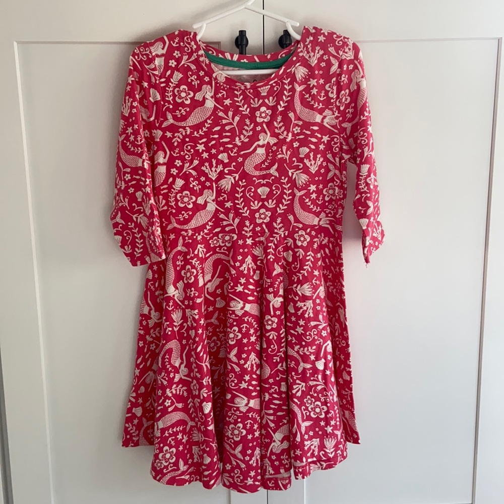 NWT Mini Boden Mermaid Skater Dress (4-5)